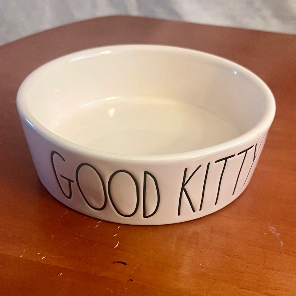 Rae Dunn “Good Kitty” Cat Bowl